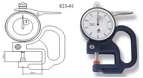 測厚規 823